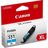 Canon Inkt - CLI-551XLC Cyaan, Retail