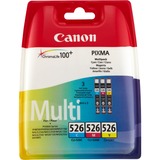 Canon Multipack CLI-526C/M/Y inkt Cyaan, Magenta, Geel
