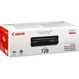 Canon Toner zwart CRG-728 Laser, Zwart, Retail
