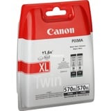 Canon TwinPack PGI-570XLBK inkt 2x Zwart
