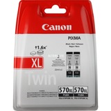 Canon TwinPack PGI-570XLBK inkt 2x Zwart