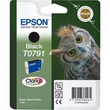 Epson Inkt - T0791 C13T07914010, 'Uil', Zwart, Retail