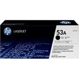 HP 53A zwarte LaserJet tonercartridge (Q7553A) Zwart, Zwart, Retail