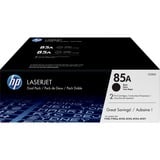 HP 85A zwarte LaserJet tonercartridge (CE285AD) Zwart, Zwart, 2 stuks, Retail