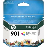 HP 901 Kleur Inktcartridge CC656AE, 3-kleurig (Cyaan, Magenta, Geel), Retail