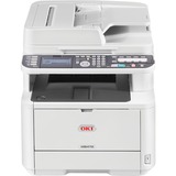 OKI MB472dnw all-in-one ledprinter met faxfunctie Lichtgrijs