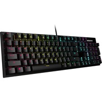 AORUS K1, gaming toetsenbord Zwart, US lay-out, Cherry MX Red, RGB leds