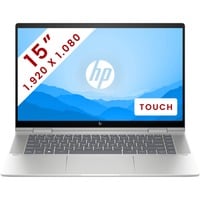 HP Envy x360 15 (fe0024nb) 15.6" 2-in-1 laptop Zilver | Core i5-1335U | Iris Xe Graphics | 16 GB | 512 GB SSD