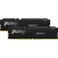 Kingston FURY 16 GB DDR5-5600 Kit werkgeheugen Zwart, KF556C40BBK2-16, Beast, XMP 3.0