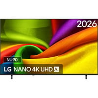 LG NANO 4K UHD AI NU90 (75NU900B6LA) 75" Ultra HD Led-tv Zwart, 3x HDMI, USB, Bluetooth, LAN, WLAN, CI+, HDR10