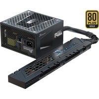 Seasonic Connect 750Watt voeding Zwart, 4x PCIe, Kabelmanagement
