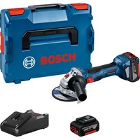 Bosch BOSCH GWS 18V-7 Set               L-BOXX haakse slijper Blauw/zwart