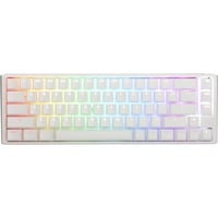 Ducky One 3 SF, gaming toetsenbord Wit, BE Lay-out, Cherry MX RGB Speed Silver, RGB leds, 65%, ABS