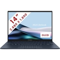 ASUS Zenbook 14 OLED (UX3405MA-PP192W) 14" laptop Donkerblauw | Core Ultra 7 155H | Arc Graphics | 16 GB | 1 TB SSD
