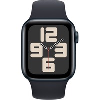 Apple Watch SE (2023) smartwatch Donkerblauw/donkerblauw, 40 mm, Sportbandje (S/M), Aluminium