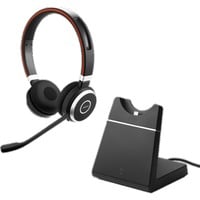 Jabra Evolve 65 MS SE on-ear headset Zwart/zilver, Bluetooth, Stereo
