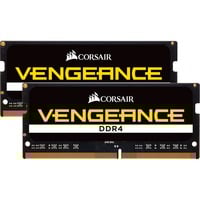 Corsair 16 GB DDR4-3200 (2x 8 GB) Kit laptopgeheugen Zwart, CMSX16GX4M2A3200C22, Vengeance