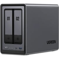 UGREEN NASync DXP2800 Grijs, 2,5GbE, HDMI, USB-C