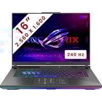 ASUS ROG Strix G16 (G614PM-S5004W) 16" gaming laptop Grijs | Ryzen 9 8940HX | RTX 5060 | 16 GB | 1 TB SSD | 240 Hz