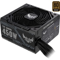 ASUS TUF Gaming 450B, 450 Watt voeding Zwart, 2x PCIe
