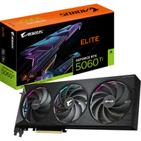 GIGABYTE AORUS GeForce RTX 5060 Ti ELITE 16G grafische kaart 3x DisplayPort, 1x HDMI