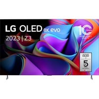 LG OLED77Z39LA 88" Ultra HD OLED-tv Zwart/zilver, 4x HDMI, 3x USB, Optisch, CI, Bluetooth, LAN, WLAN, HDR, Dolby Vision