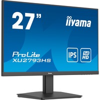 iiyama Prolite XU2793HS-B5 27" monitor Zwart, 75Hz, HDMI, DisplayPort, Audio, FreeSync
