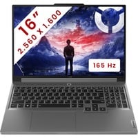Lenovo Legion 5 16IRX9 (83DG009HMB) 16" gaming laptop Grijs | Core i7-14650HX | RTX 4060 | 16 GB | 1 TB SSD | 165 Hz