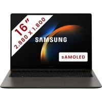 SAMSUNG Galaxy Book3 Ultra (NP960XFH-XA2BE) 16" laptop Donkergrijs | Core i7-13700H | RTX 4050 | 16 GB | 1 TB SSD