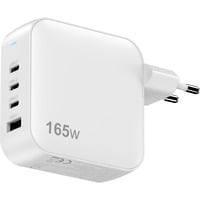 Sitecom 165W GaN Power Delivery oplader Wit, 3x USB-C, 1x USB-A