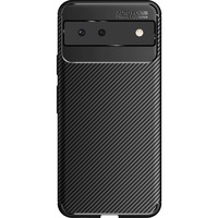 Just in Case Google Pixel 6a - Rugged TPU Case telefoonhoesje Zwart