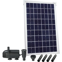 Ubbink SolarMax 600 pomp Zwart, Incl. solarpaneel, pomp