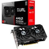 ASUS DUAL Radeon RX 9060 XT 8GB grafische kaart 2x DisplayPort, 1x HDMI