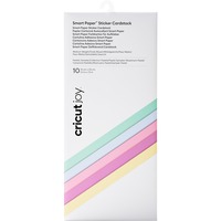 Cricut Joy Smart Paper Sticker Cardstock - Pastel stickerpapier Meerkleurig, 13.9 x 33 cm