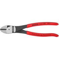 KNIPEX Kracht-zijsnijtang 74 01 200 kniptang Rood