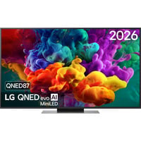 LG QNED87 evo AI (55QNED87B6A) 55" Ultra HD QNED-tv Zwart, 4x HDMI, 2x USB, Optisch, Bluetooth, LAN, WLAN, CI+, HDR10, Dolby Vision