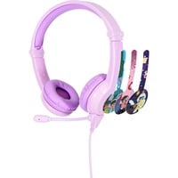 Buddyphones Galaxy on-ear hoofdtelefoon Lichtpaars