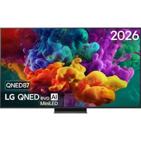 LG QNED87 evo AI (65QNED87B6A) 65" Ultra HD QNED-tv Zwart, 4x HDMI, 2x USB, Optisch, Bluetooth, LAN, WLAN, CI+, HDR10, Dolby Vision