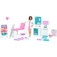 Mattel Barbie Fast Cast Clinic Playset Pop