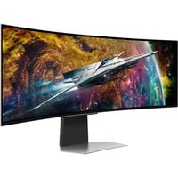 Samsung Odyssey OLED G9 G95SC 49" Curved UltraWide gaming monitor Zilver, HDMI, DisplayPort, USB-A, Wi-Fi, BT, 240 Hz