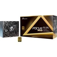 Seasonic FOCUS GX ATX3.0, 750W voeding Zwart, 1x 12VHPWR, 2x PCIe, kabelmanagement