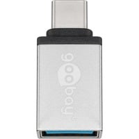 goobay USB-C / USB A OTG SuperSpeed Adapter Zilver