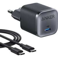 Anker 45W Nano wandoplader Zwart, 1x USB-C, met kabel