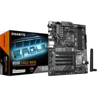 GIGABYTE B550 EAGLE WIFI6 socket AM4 moederbord Zwart/grijs, RAID, Gb-LAN, Wi-Fi 6, BT, Sound, ATX