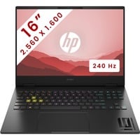 HP OMEN 16 (u0014nb) 16" gaming laptop Zwart | Core i9-13900HX | RTX 4070 | 32 GB | 1 TB SSD | 240 Hz