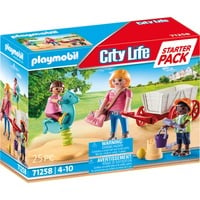 PLAYMOBIL City Life - Starterpack opvoeder met bolderwagen Constructiespeelgoed 71258