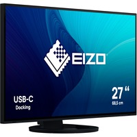 EIZO FlexScan EV2781-BK 27" monitor Zwart, HDMI, DisplayPort, 4x USB-A, USB-C