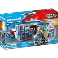 PLAYMOBIL City Action - Politie: ontsnapping uit de gevangenis Constructiespeelgoed 70568