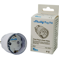Shelly Plug PM Gen3 slimme wifi stekker Wit