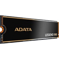 ADATA LEGEND 960 1 TB SSD Donkergrijs/goud, ALEG-960-1TCS, PCIe 4.0 x4, NVMe 1.4, M.2 2280